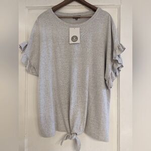 Cupcake ruffle sleeve top